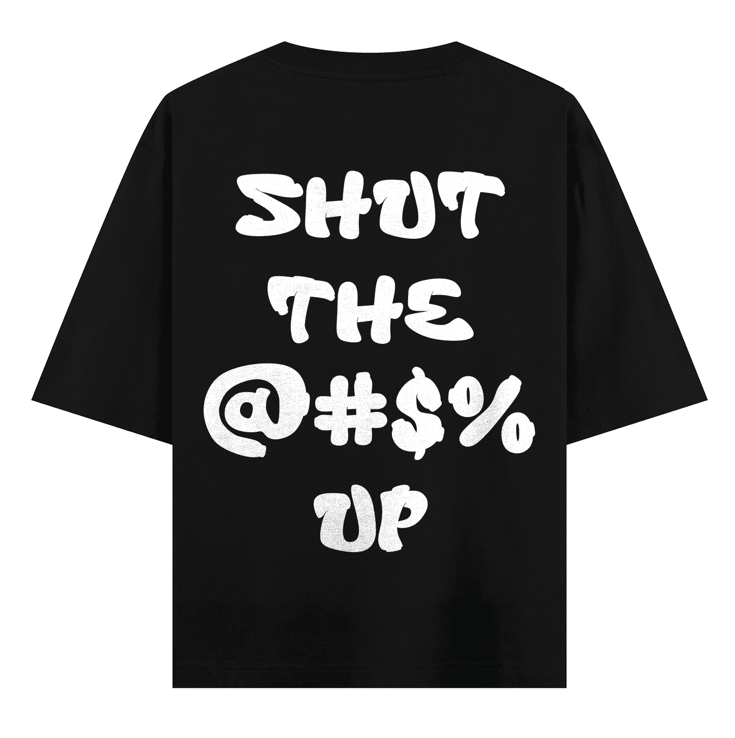 Shut Up | White Tee | GDBD | Bad Days Tee